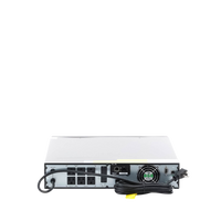 UPS SmartZone de 1000 VA/1000 W, Online Doble Conversión, Entrada 120 Vca NEMA 5-15P, Onda Senoidal Pura, 2 UR, Con 6 Tomas NEMA 5-15R, Incluye Tarjeta de Red y Kit de Rieles