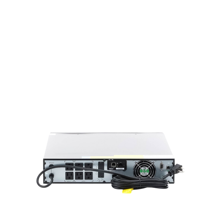 UPS SmartZone de 1000 VA/1000 W, Online Doble Conversión, Entrada 120 Vca NEMA 5-15P, Onda Senoidal Pura, 2 UR, Con 6 Tomas NEMA 5-15R, Incluye Tarjeta de Red y Kit de Rieles