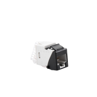 Jack Ultramax Cat6a, Utp, Tipo Keystone, Color Negro, Punch Down