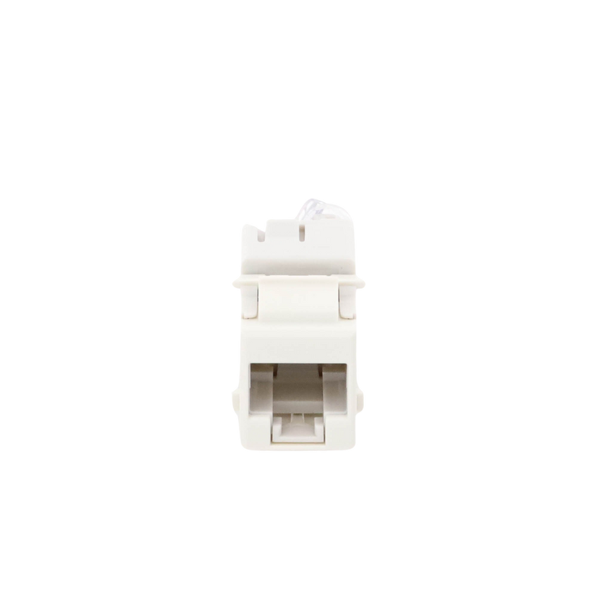 Jack Ultramax Cat6A, UTP, Tipo Keystone, Color Blanco, Punch Down