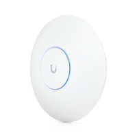 Punto de Acceso UniFi WiFi 6E Enterprise, alta densidad, hasta 600 usuarios, Mu-MIMO 4x4, bandas 2.4/5/6 Ghz, (1) puerto RJ45 2.5G (POE+ no incluido)