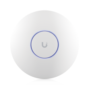 Punto de Acceso UniFi WiFi 6E Enterprise, alta densidad, hasta 600 usuarios, Mu-MIMO 4x4, bandas 2.4/5/6 Ghz, (1) puerto RJ45 2.5G (POE+ no incluido)