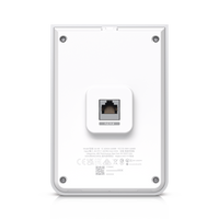 Access Point UniFi U6 In Wall/Montaje p/pared, WIFI 6 2.4 Y 5 Ghz, hasta 5.3 Gbps, 1 pto PoE In, 4 ptos secundarios (1 PoE Out)