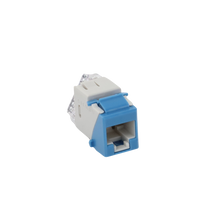 Jack UltraMAX Cat6, UTP, Tipo Keystone, Color Azul, Punch Down