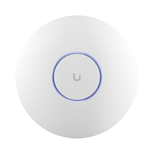 Access Point UniFi WiFi 7 Pro / Soporta 6 GHz / para Interior en Techo o Pared / 6 streams / MU-MIMO 2x2 en cada banda (2.4/5/6 GHz) / Multi-Link Operation /  Puerto 2.5 GbE. NO incluye POE+