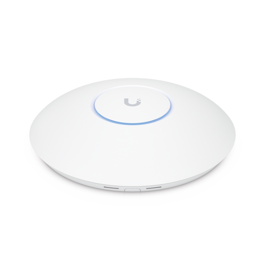 Access Point UniFi U7 Pro Max con 8 streams espaciales / para Techo o Pared / Tribanda (2.4/5/6GHz) / Radio Dedicado a Escaneo Espectral / Puerto 2.5 GbE / +500 clientes / POE+ (No incluido) / Para alta densidad de usuarios en escenarios exigentes