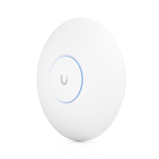 Access Point UniFi U7 Pro Max con 8 streams espaciales, para techo, tribanda (2.4/5/6GHz) / radio dedicado a escaneo espectral, puerto 2.5 GbE / +500 clientes / POE+ No incluido/ Para alta densidad para escenarios exigentes