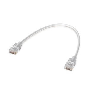 Pack de 24 Patchcords UniFi Etherlighting™ de 15 cm, hasta 2.5G / Conector RJ45 transparente para mejores efectos de luz con Switches USW PRO MAX