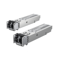 UFiber Módulo SFP, transceptor MiniGibic MultiModo 1.25 Gbps, distancia 550m, conectores LC, paquete de 2 piezas
