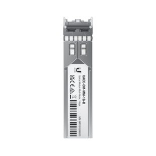 UFiber Módulo SFP, transceptor MiniGibic MultiModo 1.25 Gbps, distancia 550m, conectores LC, paquete de 2 piezas