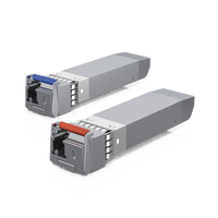 UFiber Módulo SFP+, transceptor MiniGibic MonoModo 10 Gbps, distancia 10 km, un conector LC. Incluye 2 piezas