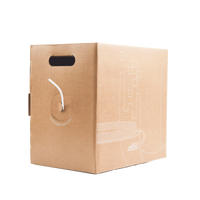 Bobina de cable UTP Plenum (CMP) UniFi, Cat6, Color blanco, 23 AWG, 305m para interior