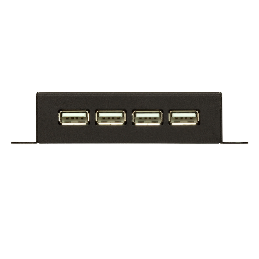 Extensor USB 2.0 |Cat 5| Hub de 4 puertos | hasta 50 metros