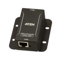 Extensor USB 2.0 |Cat 5| Hub de 4 puertos | hasta 50 metros