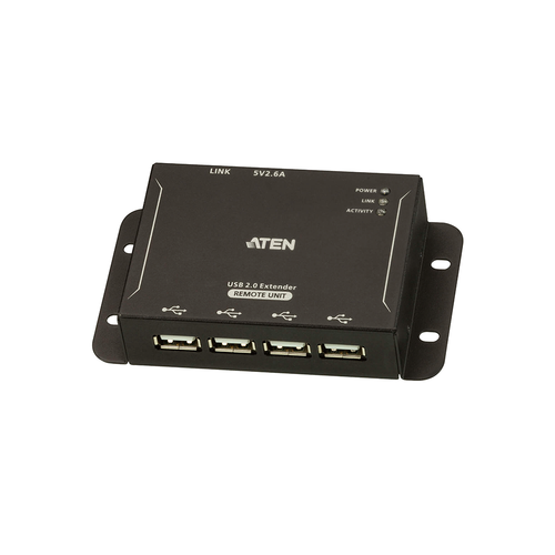 Extensor USB 2.0 |Cat 5| Hub de 4 puertos | hasta 50 metros
