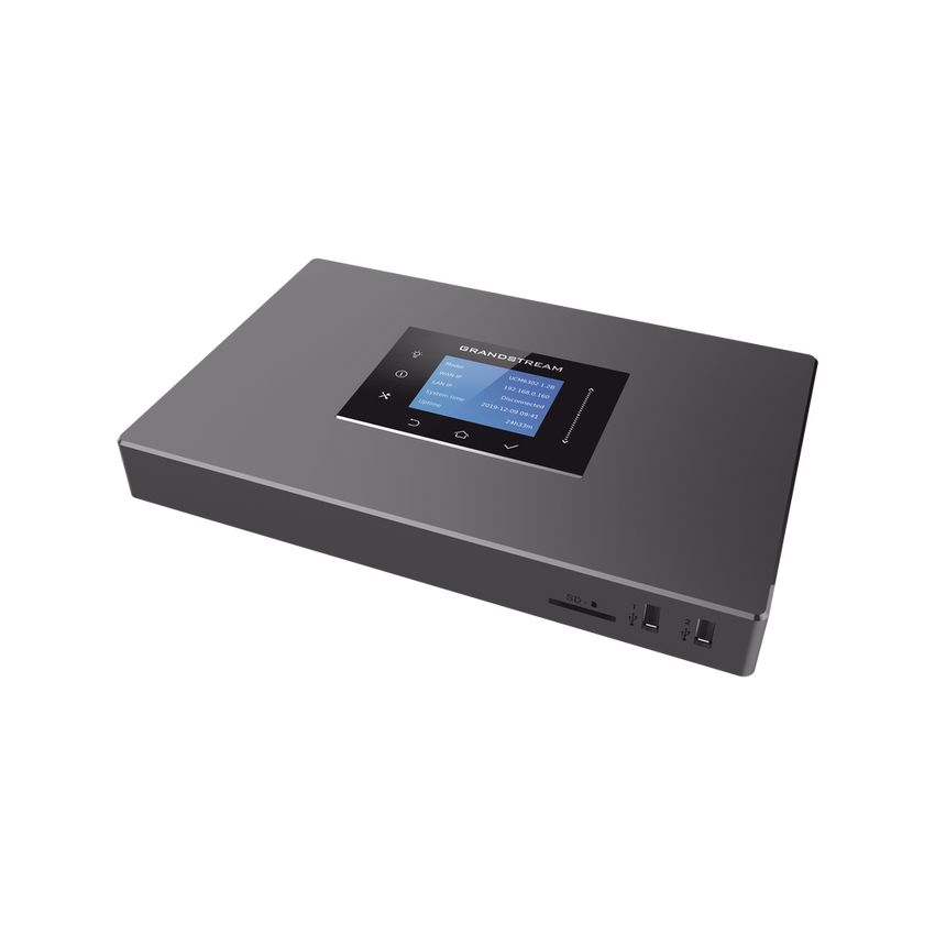 IP-PBX UCM6302A / 500 Usuarios / 75 Llamadas Simult�neas / 2 FXO + 2 FXS / 3 Puertos Gigabit PoE+ / Soluci�n H�brida On-Premise y Cloud