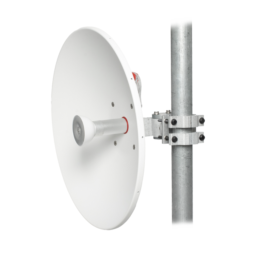 Antena UltraDish Direccional de 29 dBi de Ganancia / 2x2 / Rango de Frecuencia Extendido: 4900 - 7125 MHz / Lista para Adaptadores Twistport / Protección IP65