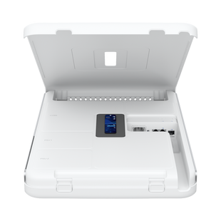 Dream Wall Cloud Gateway 10G Diseñado para Montaje en Pared con WiFi 6 Integrado, Switch PoE de Alta Potencia y Compatibilidad Total con Aplicaciones UniFi