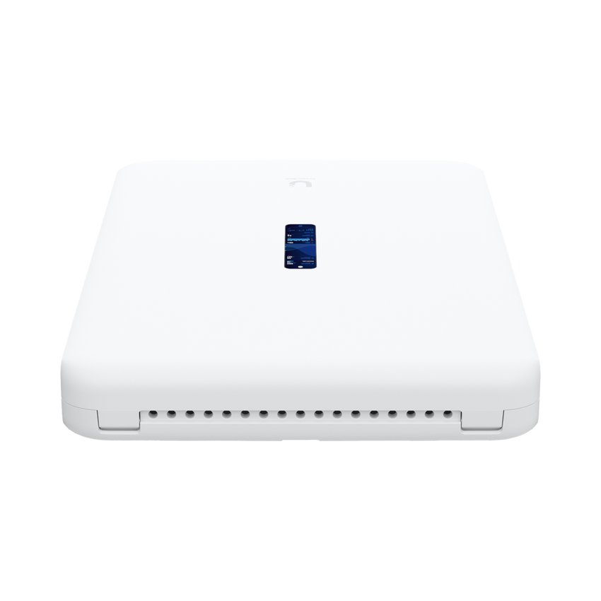 Dream Wall Cloud Gateway 10G Diseñado para Montaje en Pared con WiFi 6 Integrado, Switch PoE de Alta Potencia y Compatibilidad Total con Aplicaciones UniFi