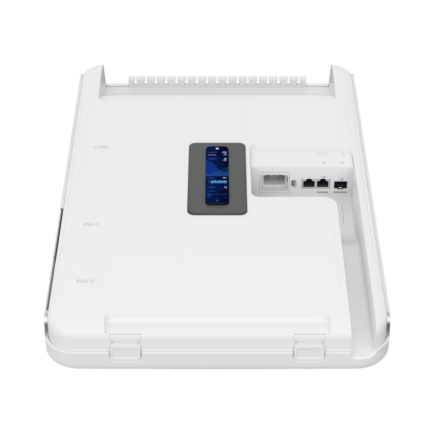 Dream Wall Cloud Gateway 10G Diseñado para Montaje en Pared con WiFi 6 Integrado, Switch PoE de Alta Potencia y Compatibilidad Total con Aplicaciones UniFi