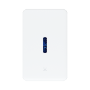 Dream Wall Cloud Gateway 10G Diseñado para Montaje en Pared con WiFi 6 Integrado, Switch PoE de Alta Potencia y Compatibilidad Total con Aplicaciones UniFi