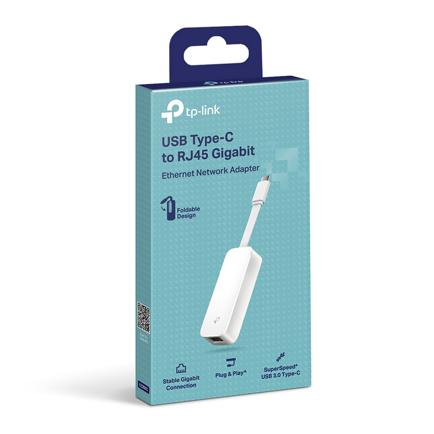 Adaptador de red Ethernet RJ45 10/100/1000Mbps a USB tipo C