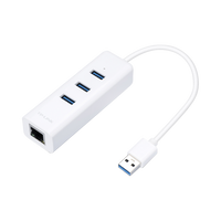 Adaptador de red Ethernet USB 3.0 a RJ45 10/100/1000Mbps