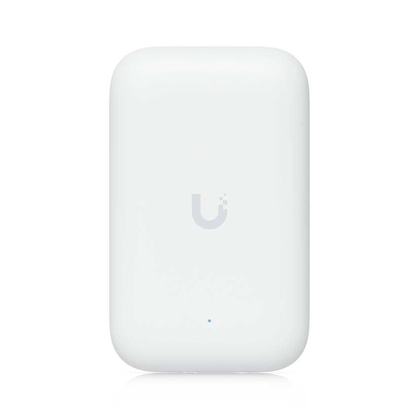 Access Point UniFi UK Ultra Navaja Suiza WiFi 5, MU-MIMO 2x2, instalación flexible, antena omnidireccional integrada, (2) conectores RP-SMA para antenas externas, para interior o exterior (IPX6)