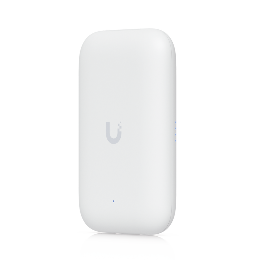 Access Point UniFi UK Ultra Navaja Suiza WiFi 5, MU-MIMO 2x2, instalación flexible, antena omnidireccional integrada, (2) conectores RP-SMA para antenas externas, para interior o exterior (IPX6)