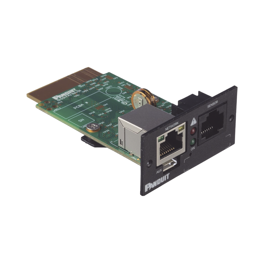 Tarjeta de Red Para Control y Administración Remota, Con Puerto 10/100/1000 BaseT y WiFi, Compatible con UPS de Panduit