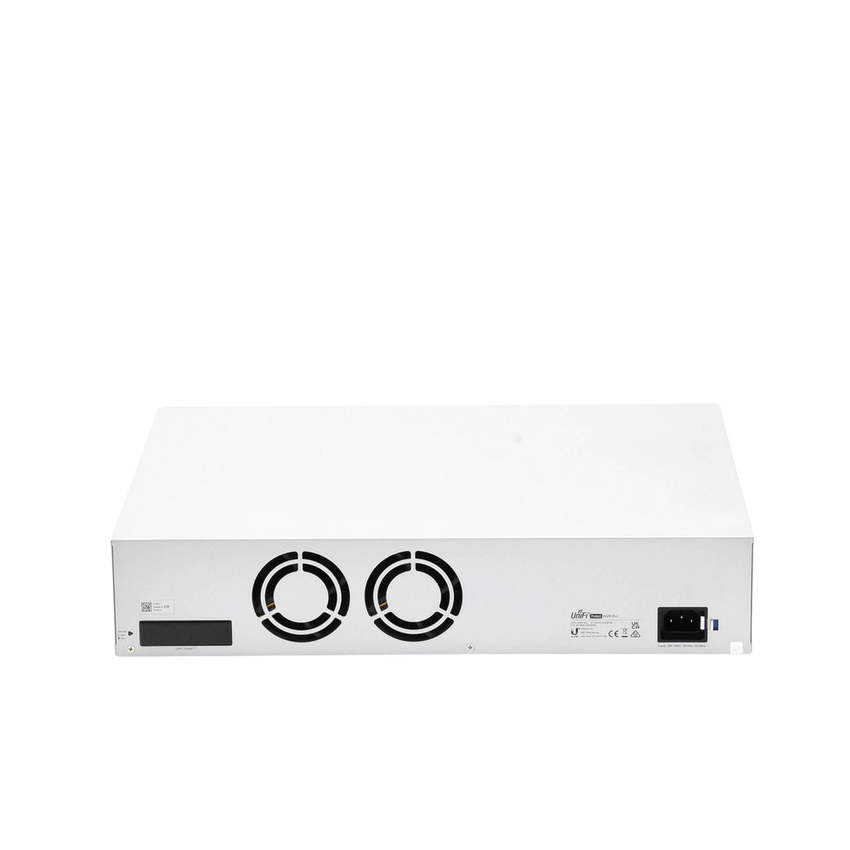 NVR PRO UniFi Protect, con bahía  para 7 discos duros, almacena hasta 20 cámaras 4k o 60 cámaras 1080p, pantalla táctil