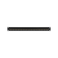Patch Panel UltraMAX. UTP, Precargado con Jacks Cat5e, 24 Puertos, Plano, 1U