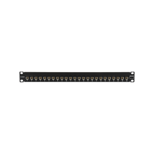 Patch Panel UltraMAX. UTP, Precargado con Jacks Cat5e, 24 Puertos, Plano, 1U