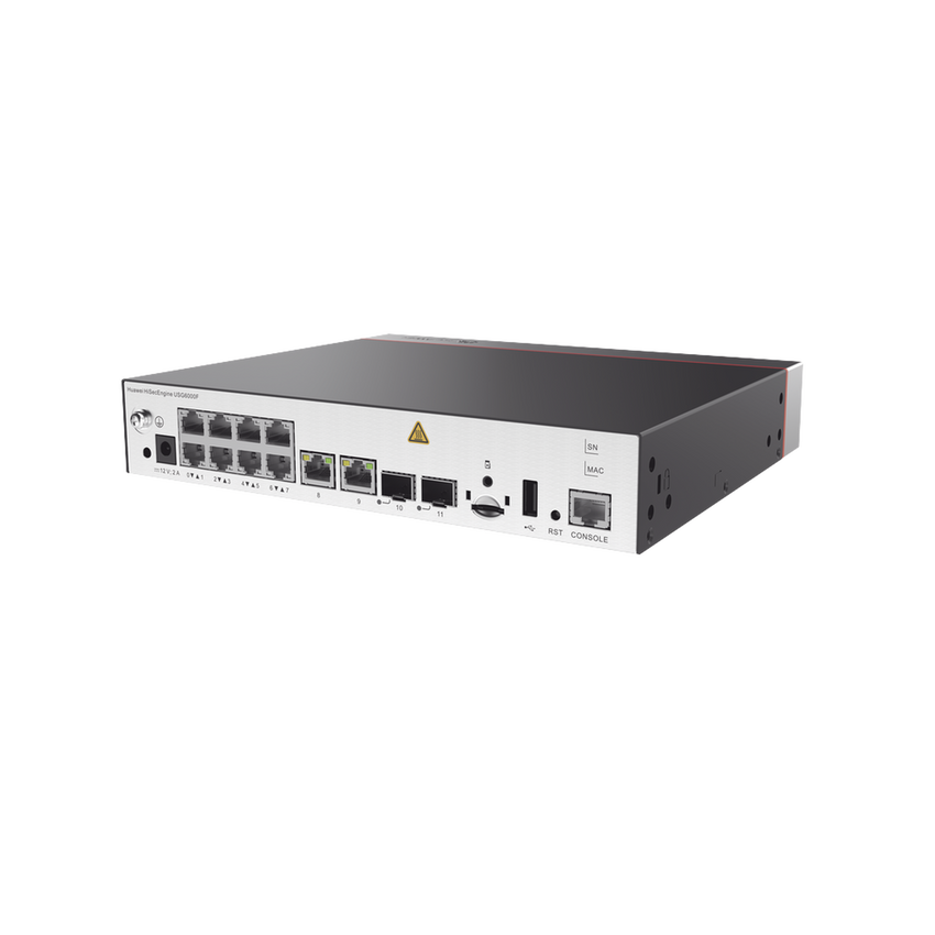 Firewall HUAWEI Ideal para Pequeñas Empresas: 1 Año Gratis de Seguridad Total (Antivirus, IPS y Filtrado Web), Soporta SD-WAN y Nube con Protección de Borde (Licencias Opcionales)