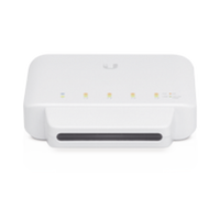 Switch UniFi FLEX de 5 puertos para semi-exterior IP55 (1 x PoE de entrada 802.3af/at/bt y 4 puertos PoE de salida 802.3af)