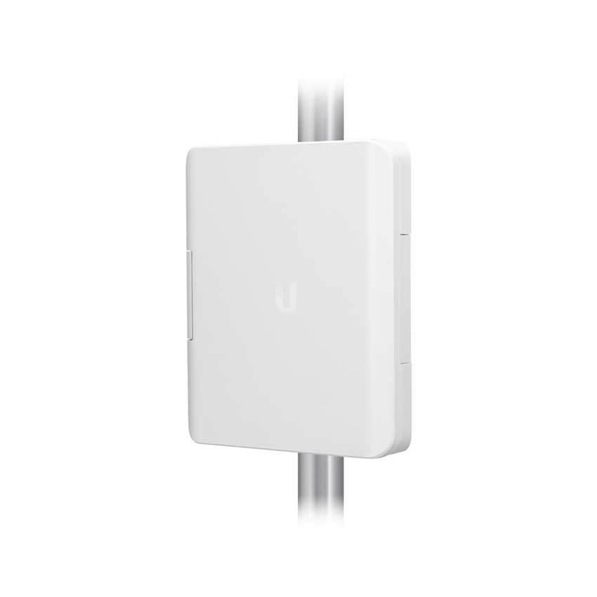 Kit Adaptador para Switch USW-Flex resistente para exterior de montaje en poste, incluye inyector POE-50-60W