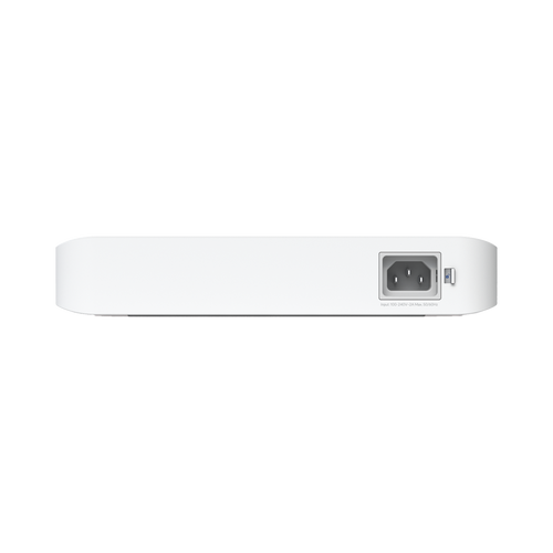 Switch UniFi Pro 8 PoE Administrable Capa 3, 8 puertos GbE / (6) puertos POE+ af/at y (2) puertos POE++ 802.3bt / (2) puertos SFP+ 10G / 120W de presupuesto POE