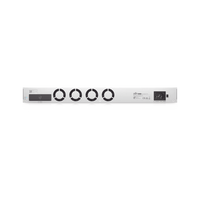 UniFi Switch PRO Aggregation Capa 3 para fibra óptica con 28 puertos SFP+ (10G) y 4 puertos SFP28 (25G), pantalla informativa