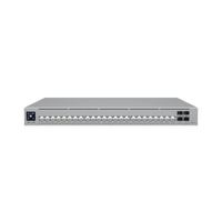 UniFi Switch Pro HD Capa 3, 24 puertos Etherlighting POE++ / (22) puertos 2.5 GbE, (2) puertos 10GbE, todos POE++, (4) puertos 10G SFP+, 600W presupuesto POE