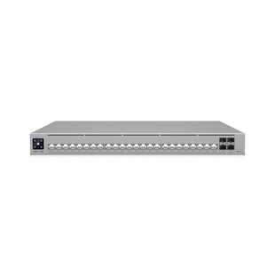 UniFi Switch Pro HD Capa 3, 24 puertos Etherlighting POE++ / (22) puertos 2.5 GbE, (2) puertos 10GbE, todos POE++, (4) puertos 10G SFP+, 600W presupuesto POE