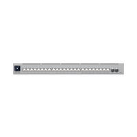 UniFi Switch Pro Max 24 POE, 24 puertos (8 puertos POE++ 2.5 GbE y 16 puertos GbE POE+), 2 puertos SFP+ 10G, 400W, pantalla táctil
