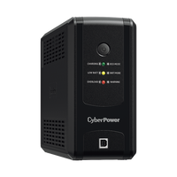 UPS de 750 VA/375 W, Topología Línea Interactiva, Entrada 120 Vca NEMA 5-15P, y 8 Salidas NEMA 5-15R, Puerto USB, Con Regulador de Voltaje (AVR)