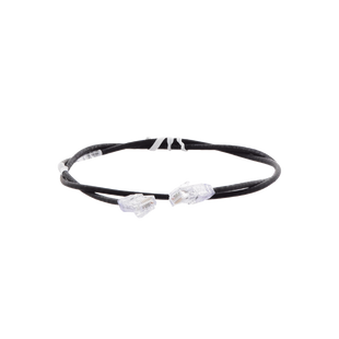 Cable de Parcheo TX6, UTP Cat6, Diámetro Reducido (28AWG), Color Negro, 0.91 Metros (3 Pies)