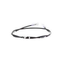 Cable de Parcheo TX6, UTP Cat6, Diámetro Reducido (28AWG), Color Negro, 0.91 Metros (3 Pies)