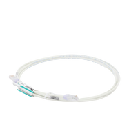 Cable de Parcheo TX6, UTP Cat6, Diámetro Reducido (28AWG), Color Blanco Mate, 2.13 Metros (7 Pies)