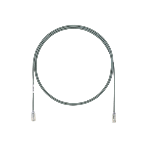 Cable de Parcheo UTP Cat6A, CM/LSZH, Diámetro Reducido (28AWG), Color Verde, 1ft