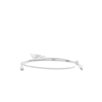Cable de Parcheo UTP Cat6A, CM/LSZH, Diámetro Reducido (28AWG), Color Blanco Mate, 0.91 Metros (3 Pies)