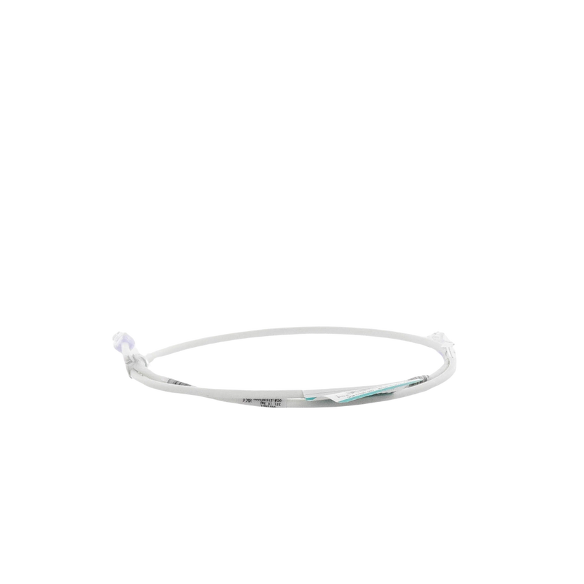 Cable de Parcheo UTP Cat6A, CM/LSZH, Diámetro Reducido (28AWG), Color Blanco Mate, 0.91 Metros (3 Pies)