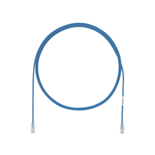 Cable de Parcheo UTP Cat6A, CM/LSZH, Diámetro Reducido (28AWG), Color Azul, 3 m.