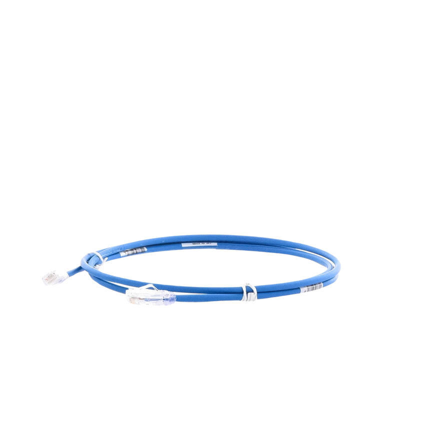 Cable de Parcheo UTP Cat6A, CM/LSZH, Diámetro Reducido (28AWG), Color Azul, 1.52 Metros (5 Pies)